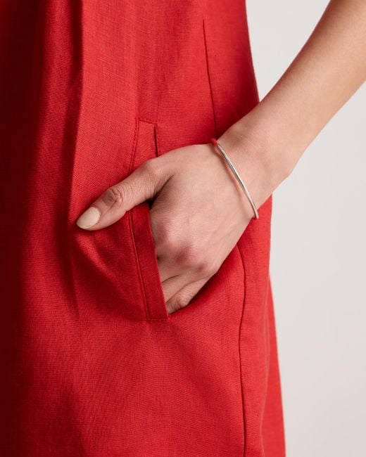ambra linen dress AMBRA