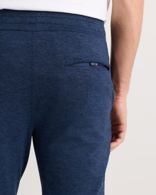 Quince Blue Flowknit Performance Pants, Recycled Polyester for men