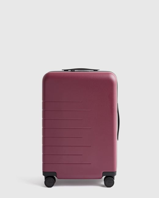 Quince Purple Carry-On Suitcase, Polycarbonte