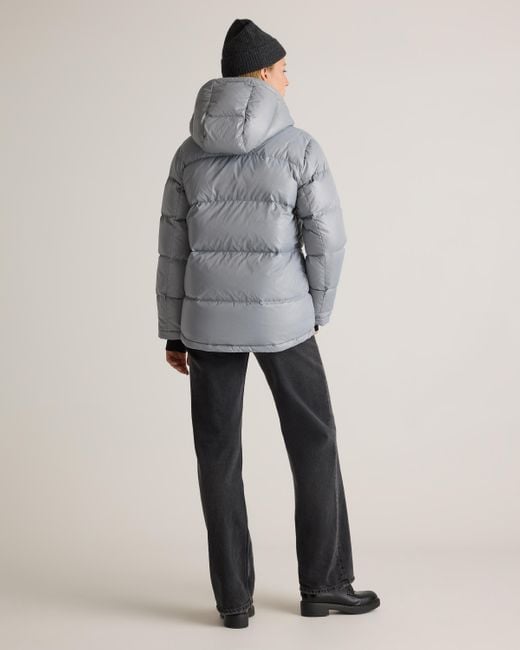 Quince Gray Responsible Down Puffer Jacket, Recycled Polyester