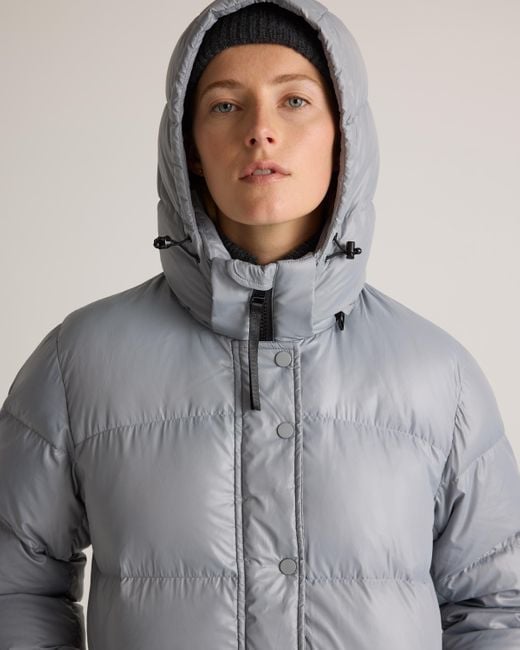 Quince Gray Responsible Down Puffer Jacket, Recycled Polyester