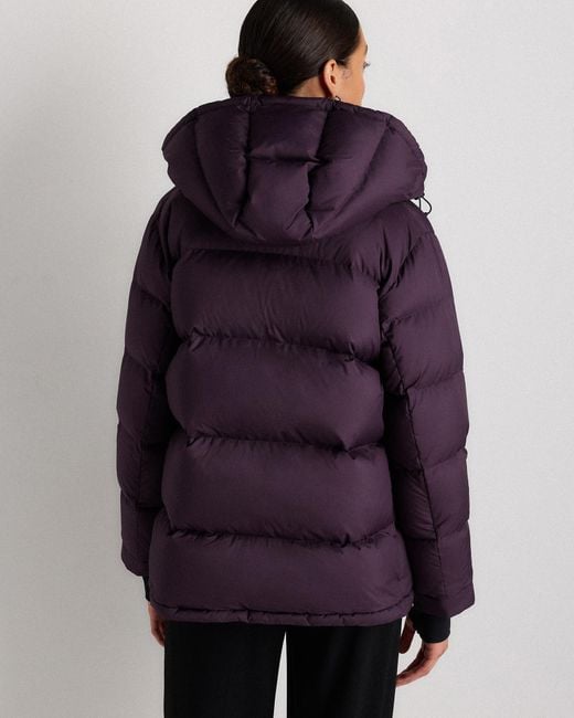 Quince Blue Responsible Down Puffer Jacket, Recycled Polyester