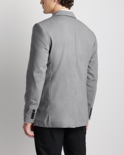 Quince Gray Stretch Wool Blazer for men