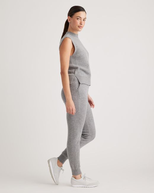 Quince Mongolian Cashmere Sweatpants in Gray Lyst