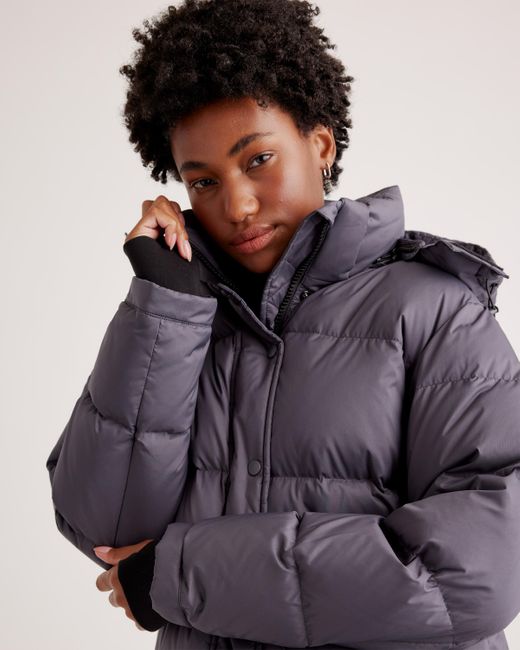 Quince Multicolor Responsible Down Puffer Jacket, Recycled Polyester