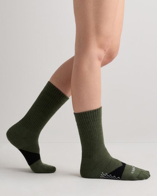Quince Green Alpaca Boot Socks