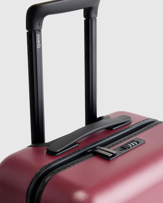Quince Purple Small Carry-On Suitcase, Polycarbonte