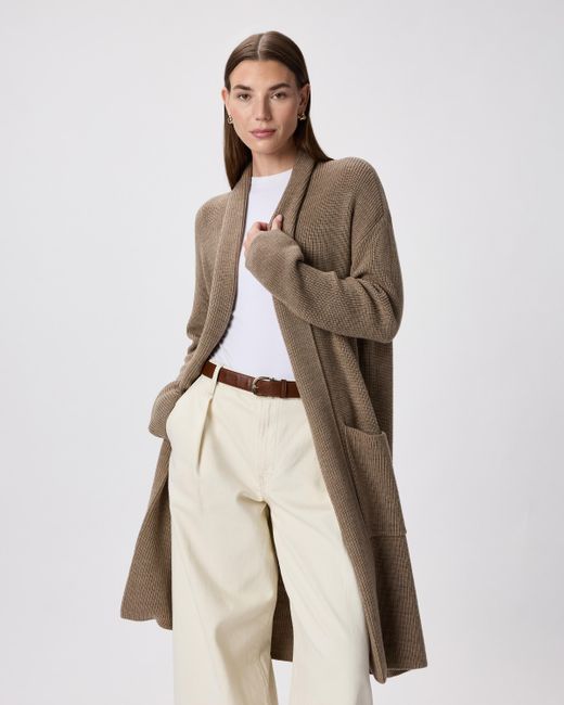 Quince Natural Australian Merino Wool Duster Cardigan