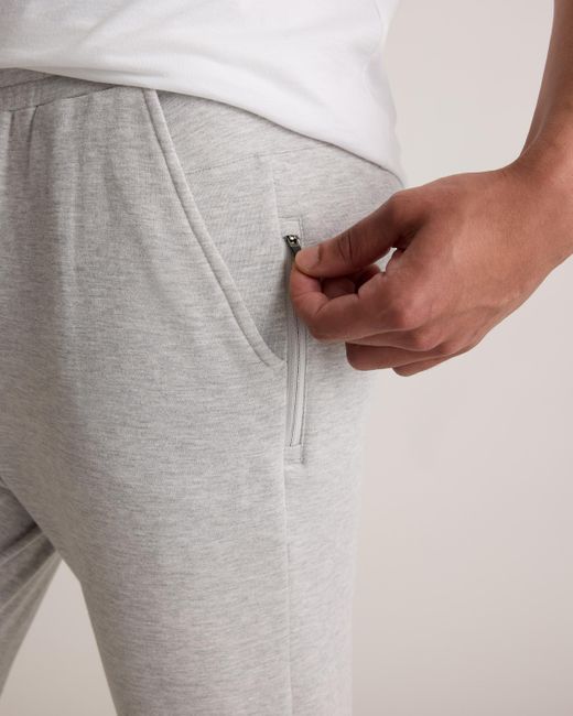 Quince Black Supersoft Fleece Jogger, Lenzing Modal for men