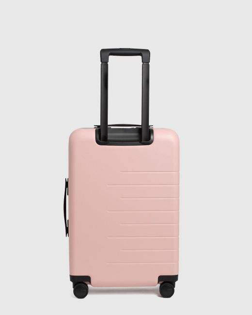 Quince Pink Carry-On Hard Shell Suitcase 20", Polycarbonte