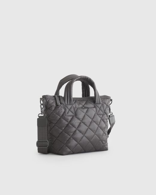 Quince Multicolor Transit Quilted Small Crossbody Tote, Recycled Polyester