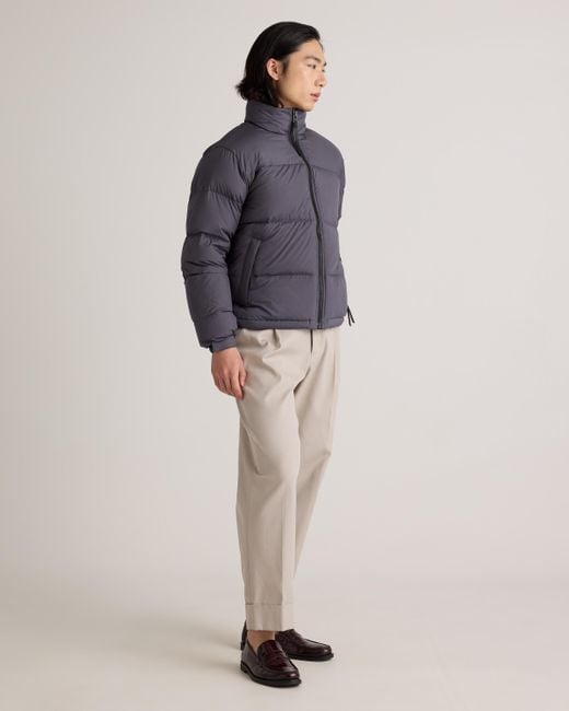 Quince Gray Responsible Down Puffer Jacket, Recycled Polyester for men
