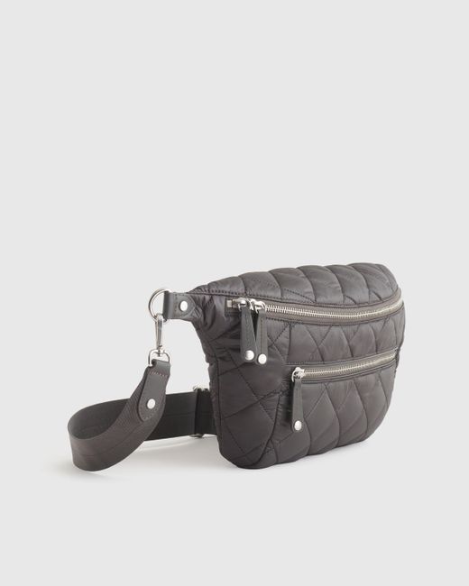 Quince Gray Transit Quilted Sling Bag, Nylon