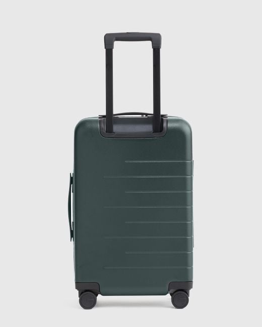 Quince Green Expandable Carry-On Hard Shell Suitcase 20", Polycarbonte