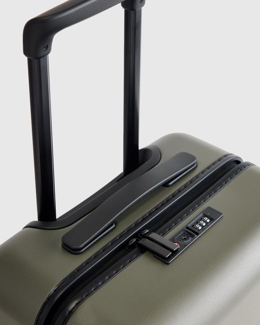 Quince Green Small Carry-On Suitcase, Polycarbonte