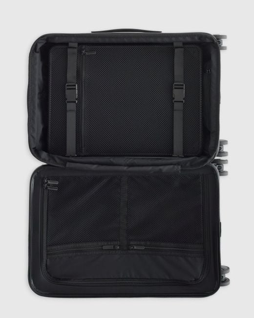 Quince Blue Expandable Small Carry-On Suitcase, Polycarbonte