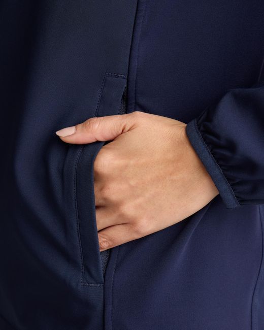 Quince Blue Race Day Full-Zip Jacket, Recycled Polyester