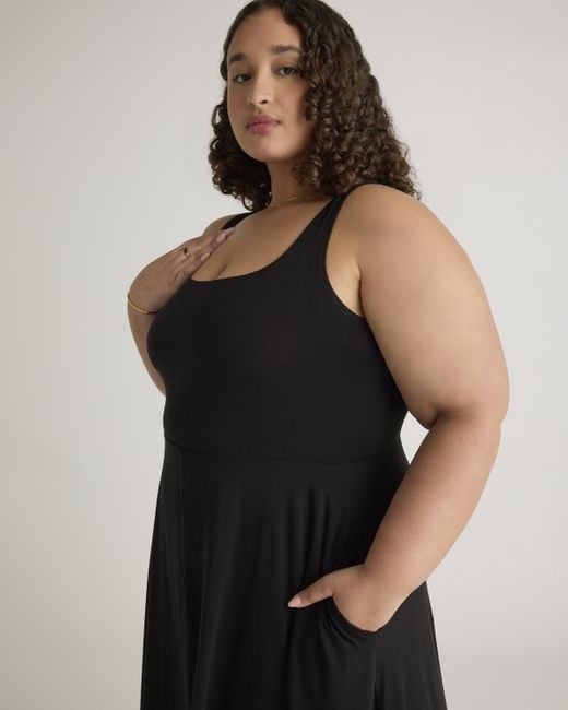 halter top black mini dress Asymmetric Layered Halterneck Mini Dress in Black - 8