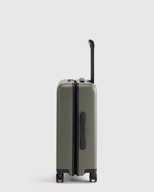Quince Green Small Carry-On Suitcase, Polycarbonte