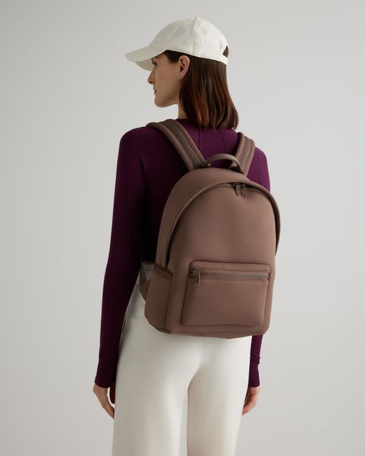 Quince Brown All-Day Neoprene Backpack