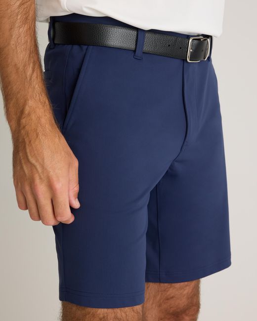 Quince Blue Protech Golf Shorts 9 Inch for men