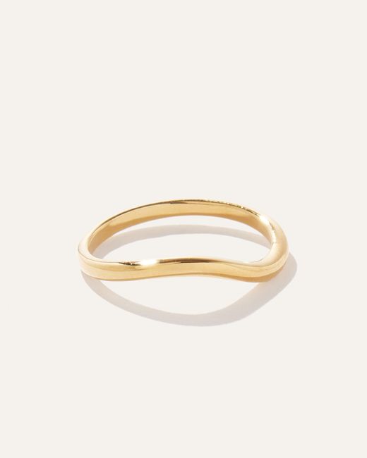 Quince Natural Bold Wave Ring