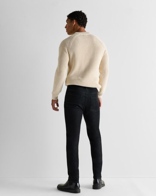 Quince Black Warren Coolmax Slim Jeans, Cotton for men