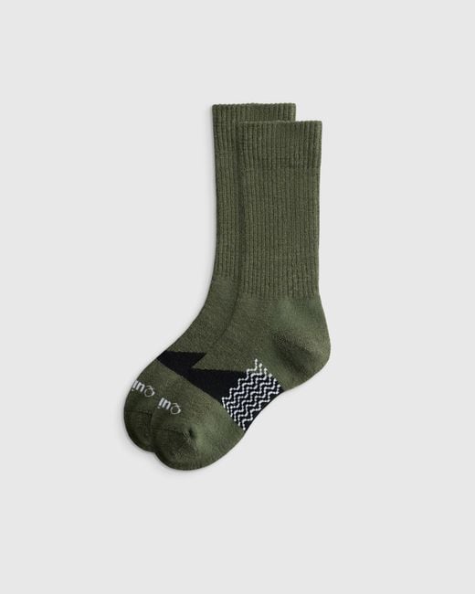 Quince Green Alpaca Boot Socks