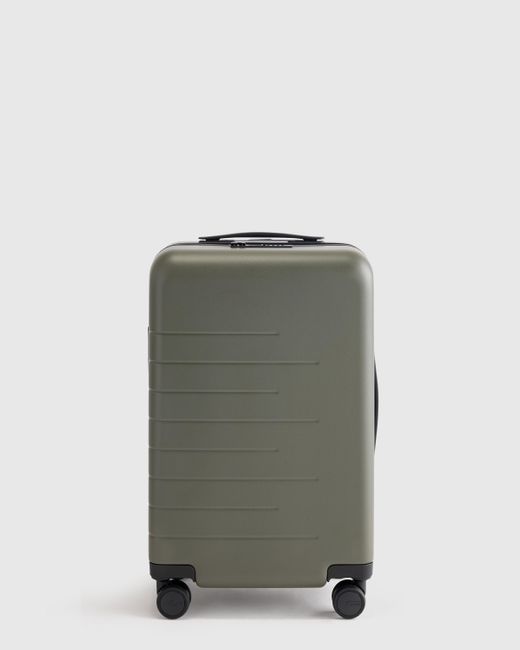 Quince Green Small Carry-On Suitcase, Polycarbonte