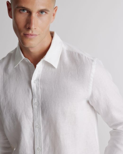 European Linen Long Sleeve Shirt