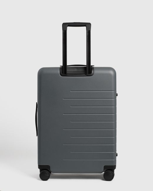 Quince Gray Check-In Hard Shell Suitcase 24", Polycarbonte
