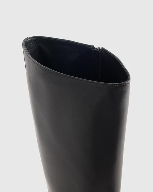 Quince Italian Leather Riding Boots in Black Lyst