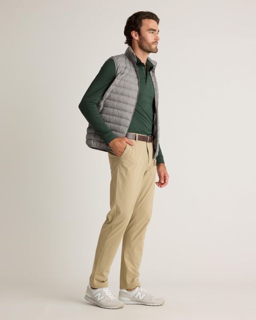 Quince Natural Protech Golf Pants, 100% Polyester for men