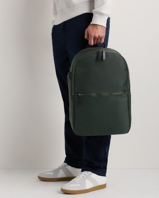 Quince Voyage Nylon Slim Travel Backpack in Green | Lyst display picture 3