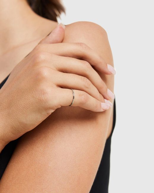 Quince White 14K Stacker Ring