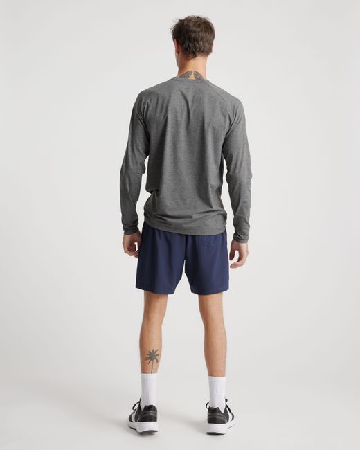 Quince Blue Performance Tech Shorts 7.5 Inch for men