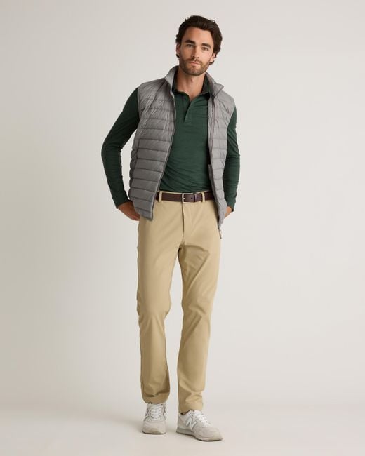 Quince Natural Protech Golf Pants, 100% Polyester for men