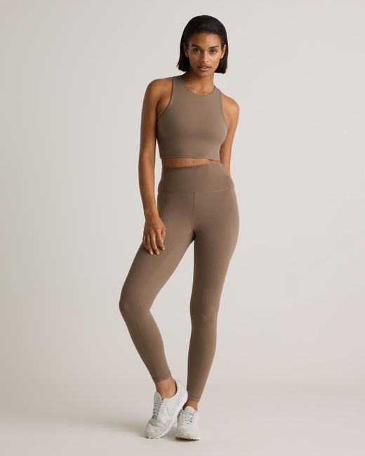 Quince Natural Ultra-Form High-Rise Legging, Nylon/Spandex
