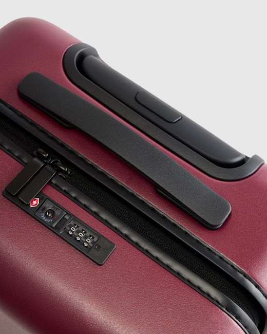 Quince Purple Small Carry-On Suitcase, Polycarbonte
