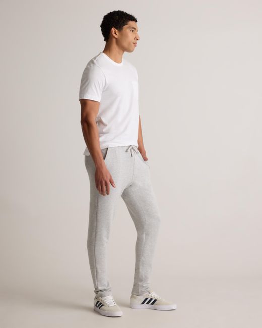 Quince Black Supersoft Fleece Jogger, Lenzing Modal for men