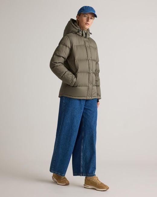 Quince Natural Responsible Down Puffer Jacket, Recycled Polyester