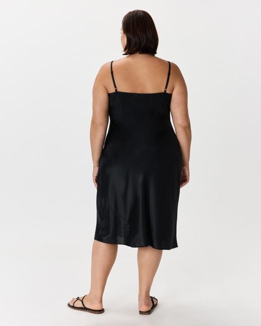brown slip dress Chocolate brown maxi satin slip dress 'Serene' – Serena Silueta