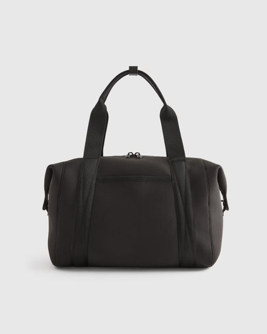 Quince Black All-Day Neoprene Duffle Bag, Recycled Polyester