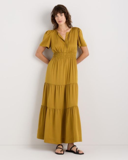 knee length dresses for ladies Petal and Pup Jace Tiered Maxi Dress