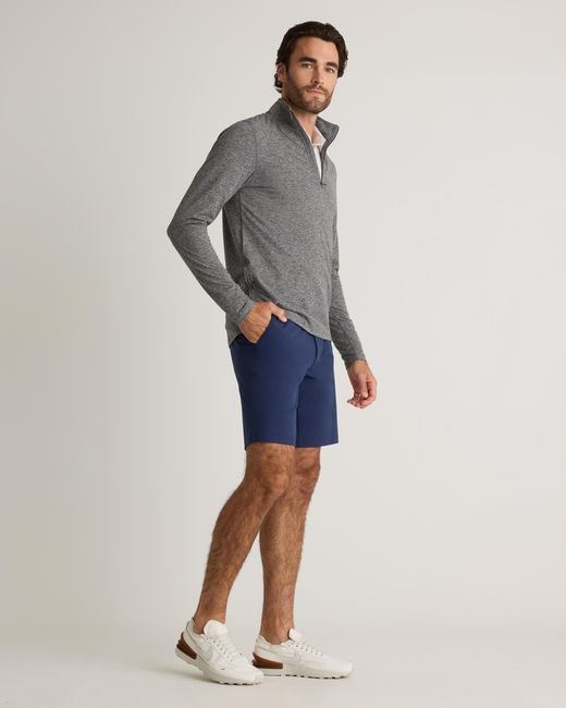 Quince Blue Protech Golf Shorts 9 Inch for men