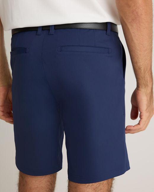 Quince Blue Protech Golf Shorts 9 Inch for men