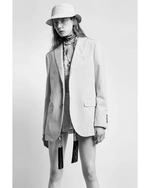 yellow boyfriend blazer