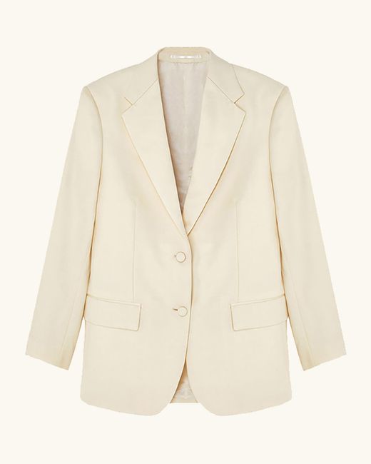 Racil Natural Bianca Tuxedo Jacket