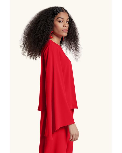 Racil Red Jackie Top