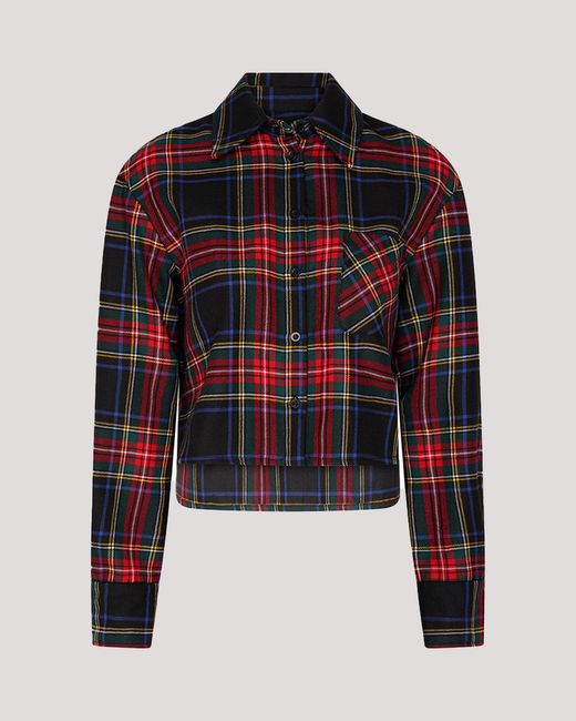Racil Blue Rox Cropped Shirt